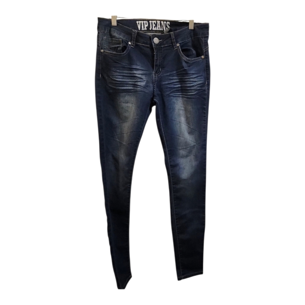 VIP Women's Jeans Dark Wash Size 11 -12